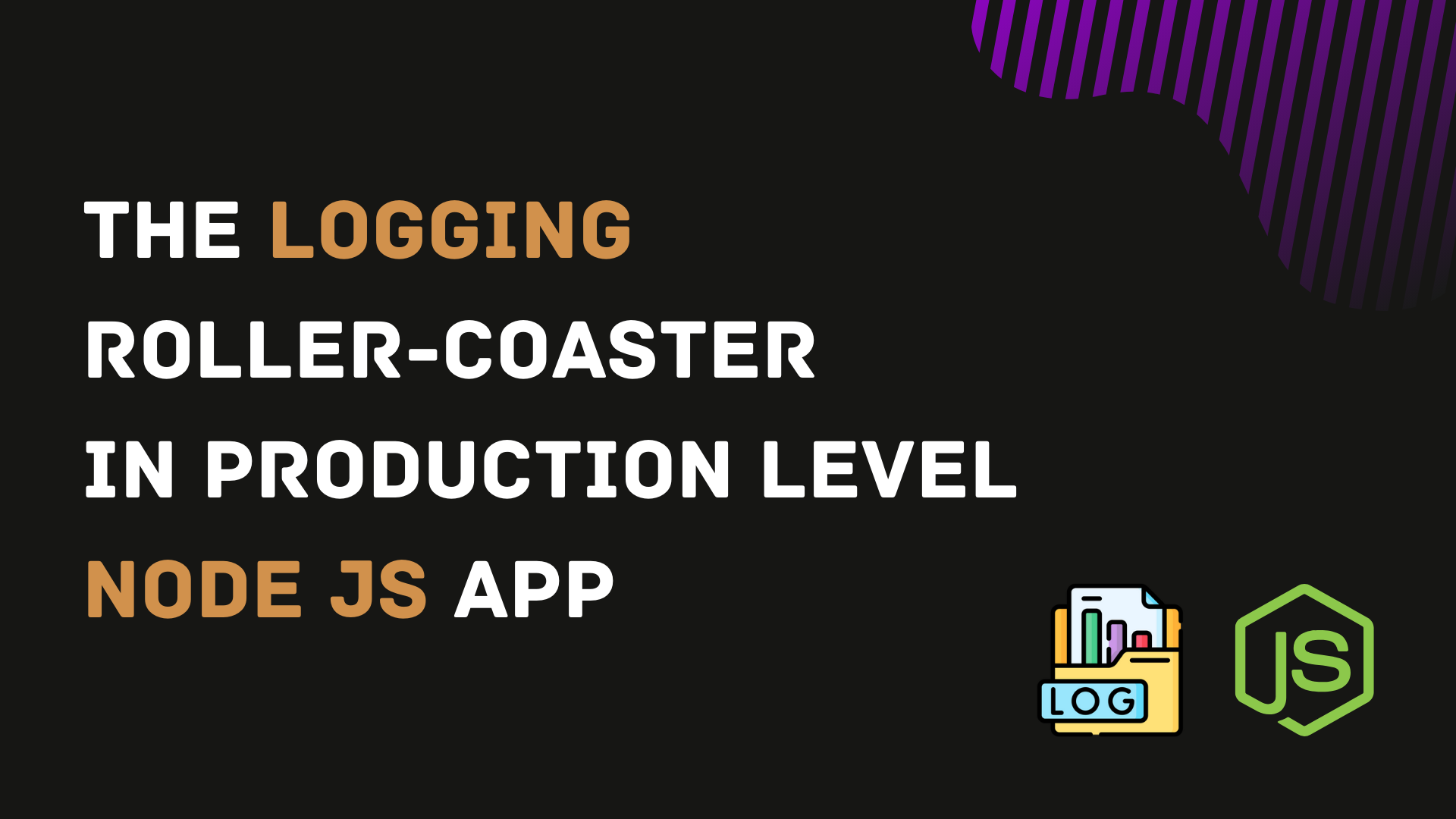 TJ WEBDEV | The Logging Rollercoaster: How My Tiny Node.js Project ...